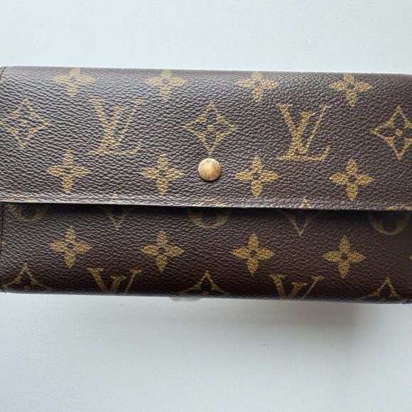 Authentic Louis Vuitton Monogram Porte Tresor International Long Wallet - Picture 4 of 13